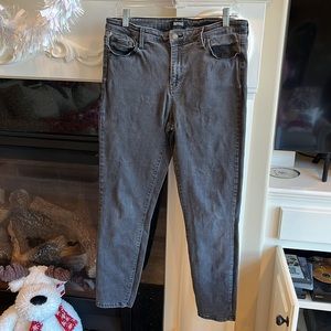 Buffalo David Bitton Mollie Vintage Black Washed Out Womens 12 Waist 32